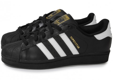 adidas superstar noir et blanche femme